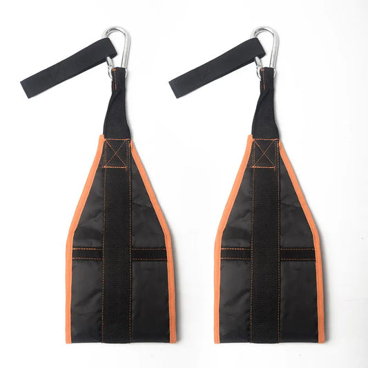 Fitness AB Sling Straps Suspension Rip-Resistant Heavy Duty a Pair for Pull up Bar Hanging Leg Raiser Gym Home Fitness Equipment